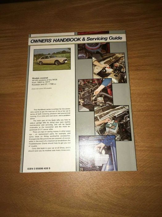 ## livro Mgb owners handbook & servicing guide (haynes) ##