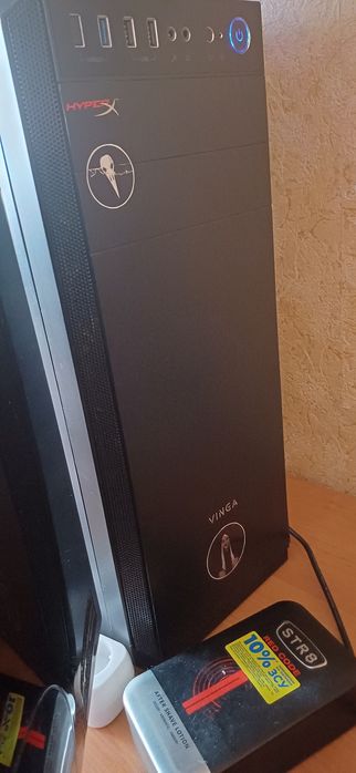 ПК та монітор 1050ti intel i-5 7500