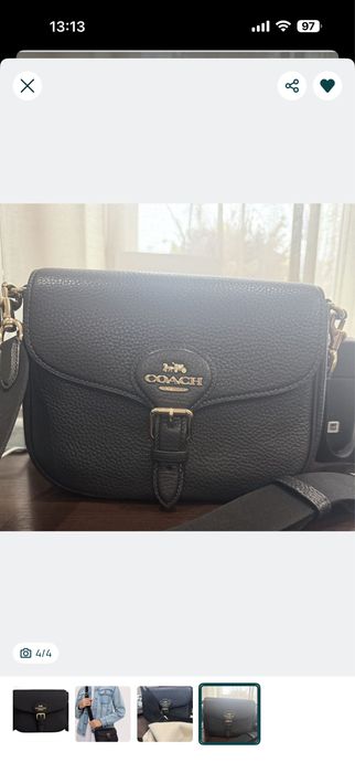 Сумка Coach Амелия новая