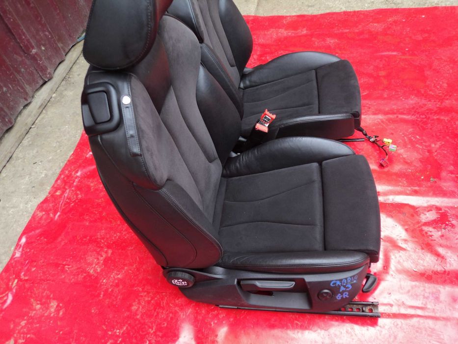 Ауді А3 S-Line кабріо шкіра алькантара  відкідні 2108 сидіння мерседес