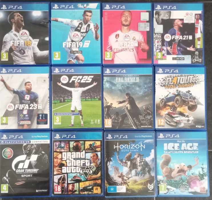 Jogos PlayStation 4 - Preços na Descrição