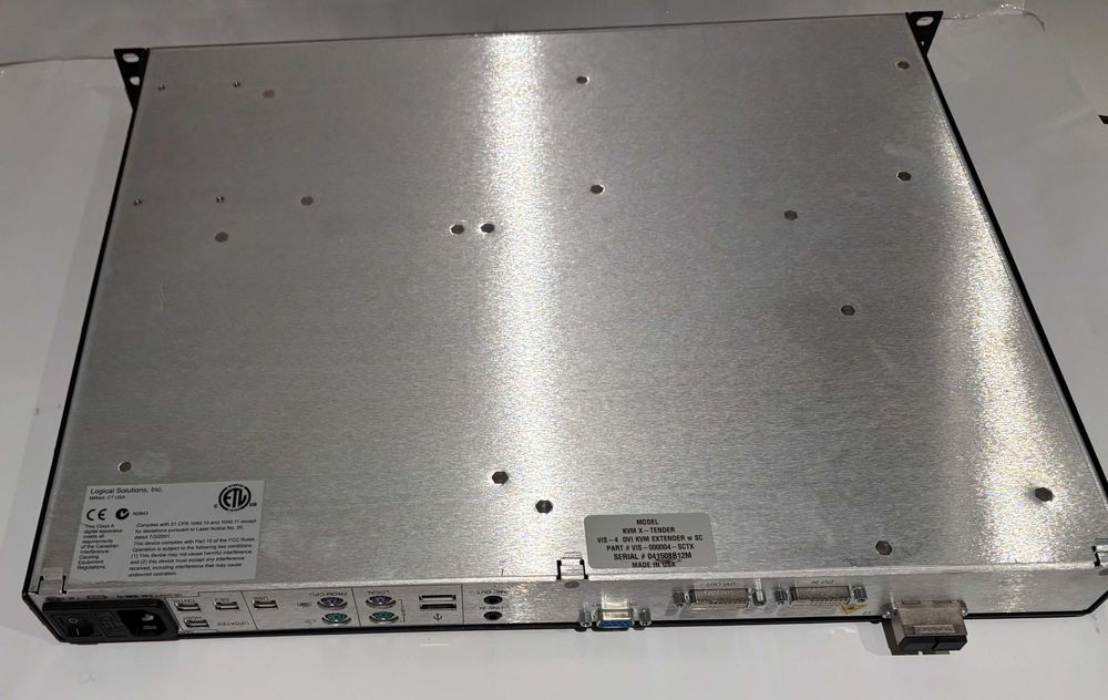 Thinklogical Optyczny KVM Extender DVI Fiber SC - Komplet Nadajnik + Odbiornik (VIS-4 / EVS-4)