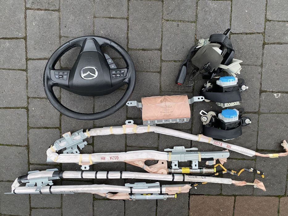 Комплект безпеки airbag подушка кермо ремінь мазда 6 gh 2008-2012