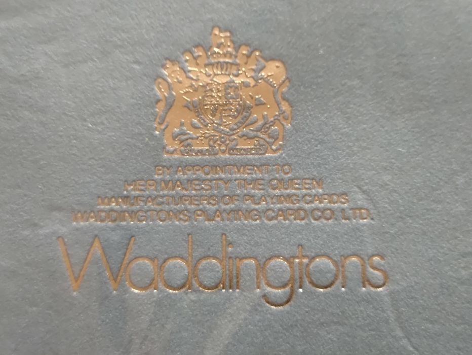 Игральные сувенирные карты Waddingtons(Англия)