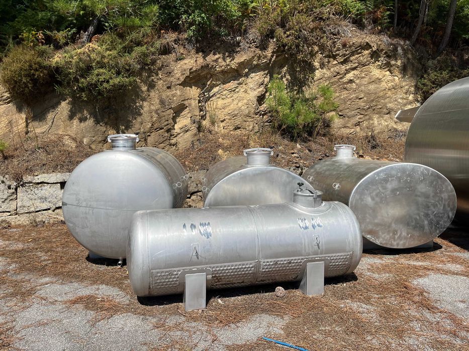 Depósito Inox / Cubas de Fermentação / Depósitos de Fibra e Transporte