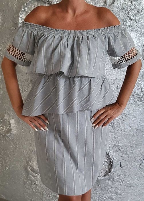 Pinko sukienka denim roz L/XL