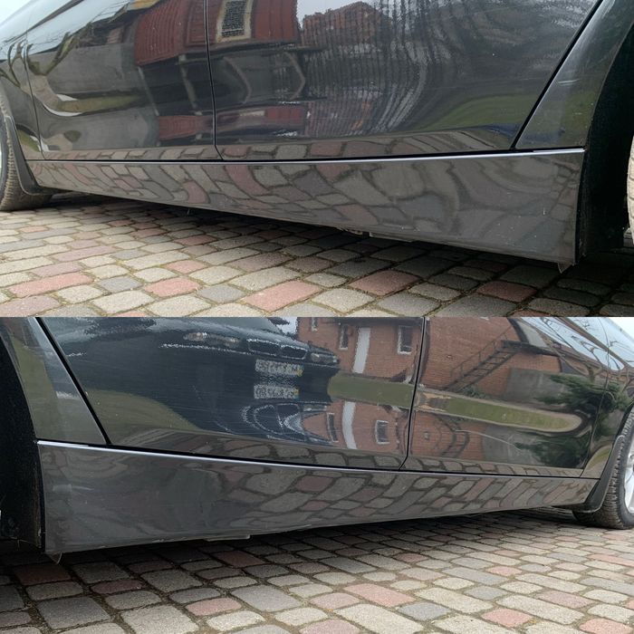 Пороги накладки BMW 3 F30 задний БМВ Ф30