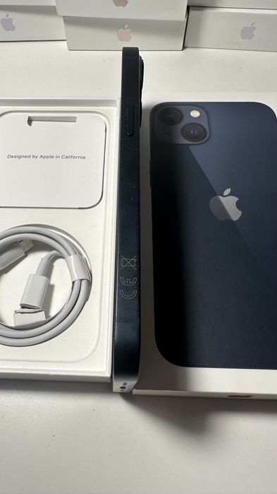 iPhone 13 Midnight 128GB bateria 100% super stan