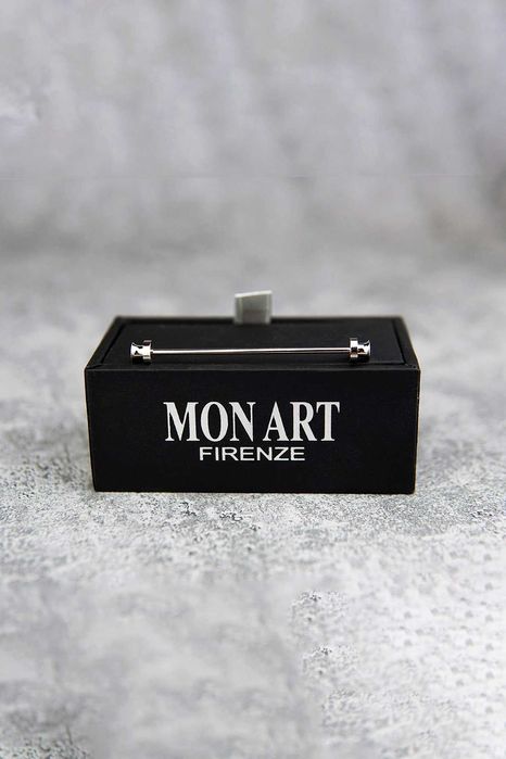 Srebrna szpilka collar pin do kołnierzyków koszul peaky blinders ślub