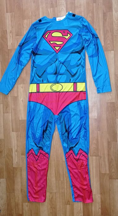 Костюм супермена на дорослого, аніматор Superman, розмір М