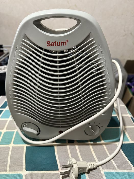 Тепловентилятор обігрівач Saturn