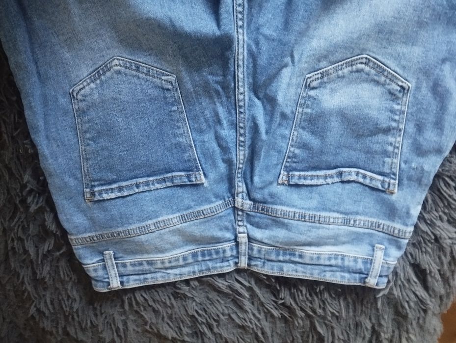 Spodnie damskie jeansy denim