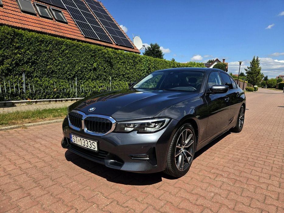 BMW Seria 3 G20 XDrive 2.0d 190KM 2019r PL Salon, Skóry, LED, Virtual