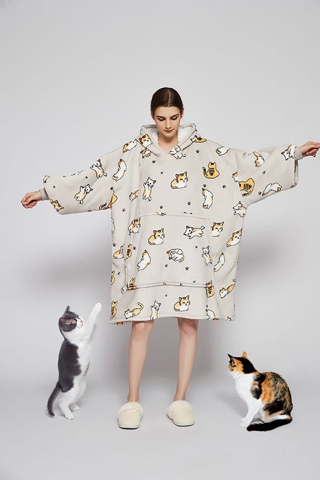 Kocobluza kot dla kociarzy koc bluza w koty