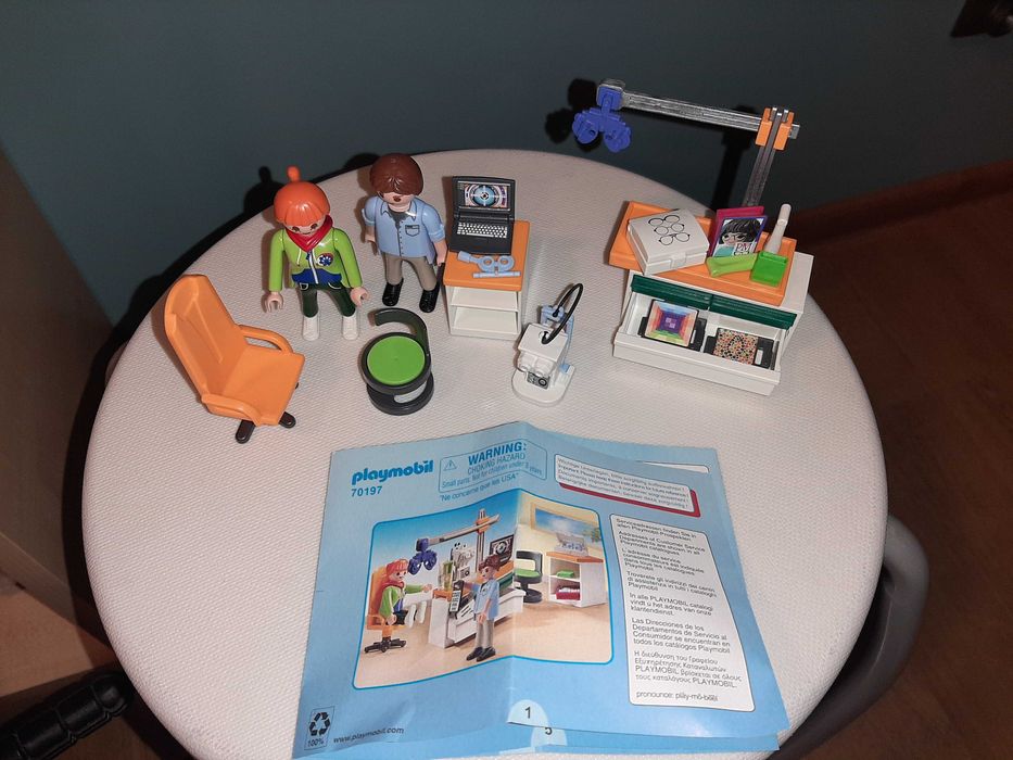 Zestaw playmobile okulista