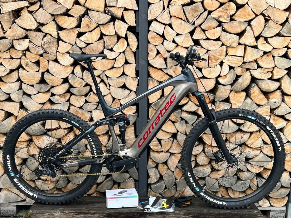 750Wh Enduro FULL CORRATEC E-Power RS 160 L rower elektryczny Bosch CX 4 85Nm Ebike GX 12s sztyca dropper
