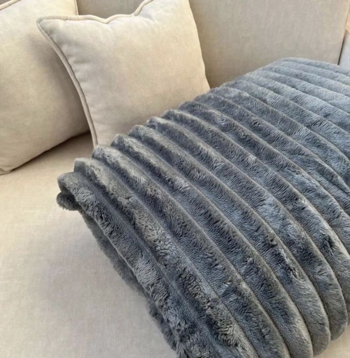 Плед покривало велюровий