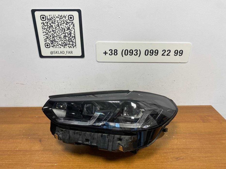 Оптика ліва фара BMW X3 G01 LCI Adaptive Led БМВ Х3 Ж01 адаптив леди Оригінал!