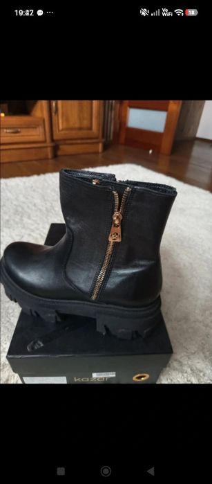 Nowe botki Kazar