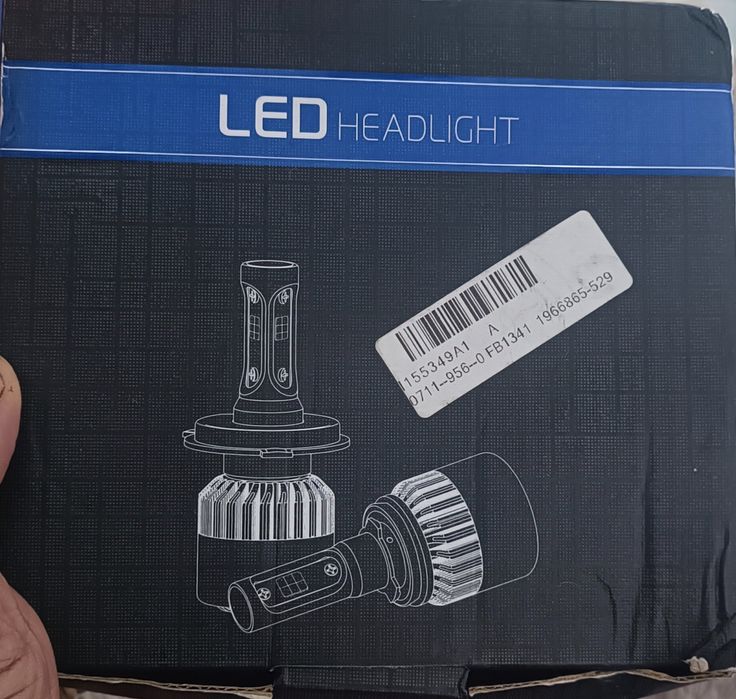 Venda de Lâmpadas H1 LED - 3 Pares em Caixa, Nunca Usados!