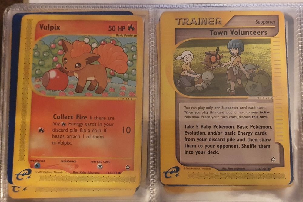 Cartas Pokemon Aquapolis / Skyridge