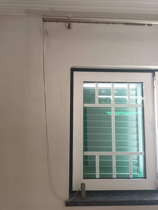 2 Varões cortinas em inox