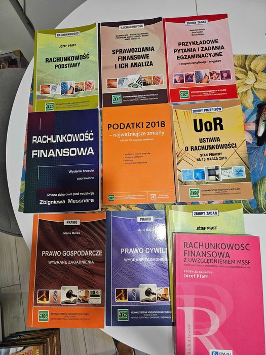 Rachunkowość Finansowa zbiór książek