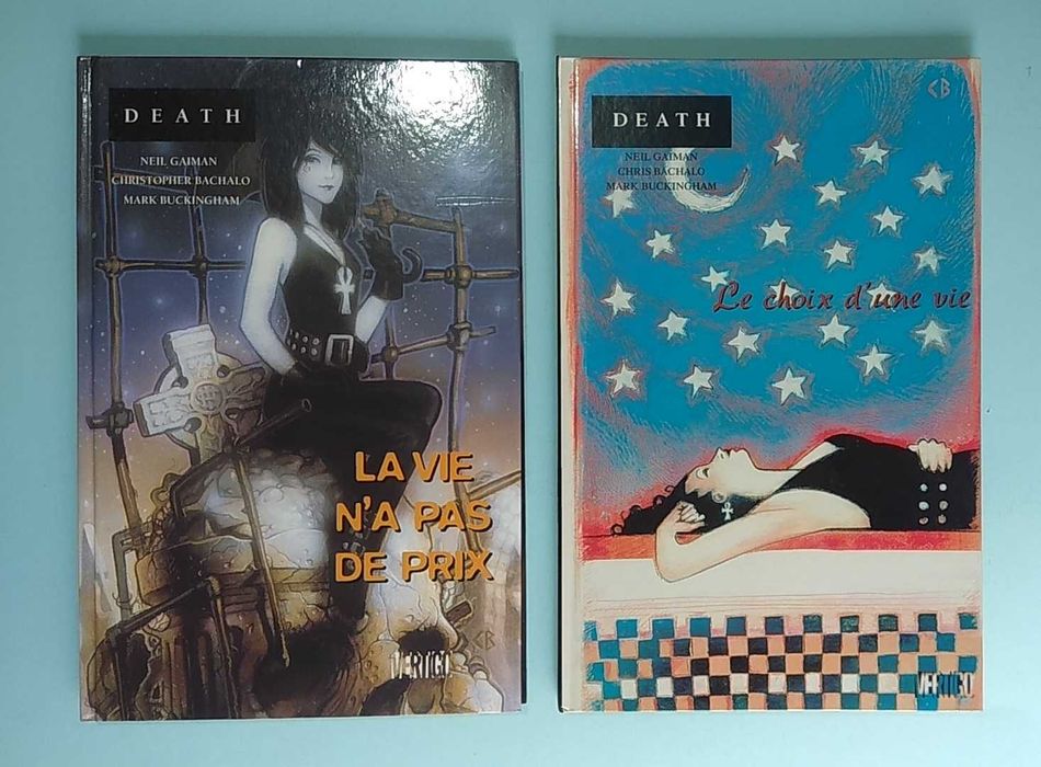 DEATH - Tomos I e II em capa dura - Neil Gaiman, Chris Bachalo, Mark Buckingham