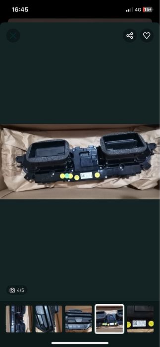 Saida de ar central BMW F40 118i de 2021