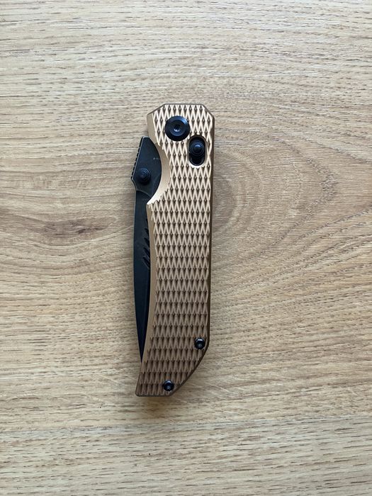 Nóż, scyzoryk Tenable Eaglestrike aluminium, diamentowy wzorzec