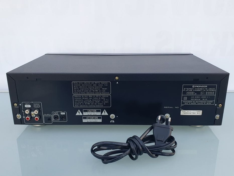 Magnetofon kasetowy PIONEER CT-S440S  dolby s