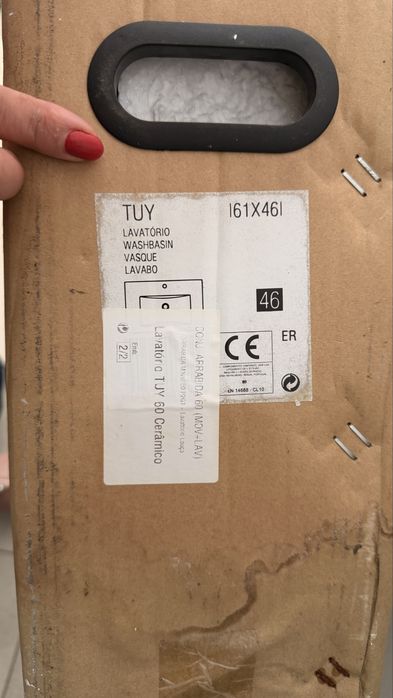 Lavatório Branco TUY