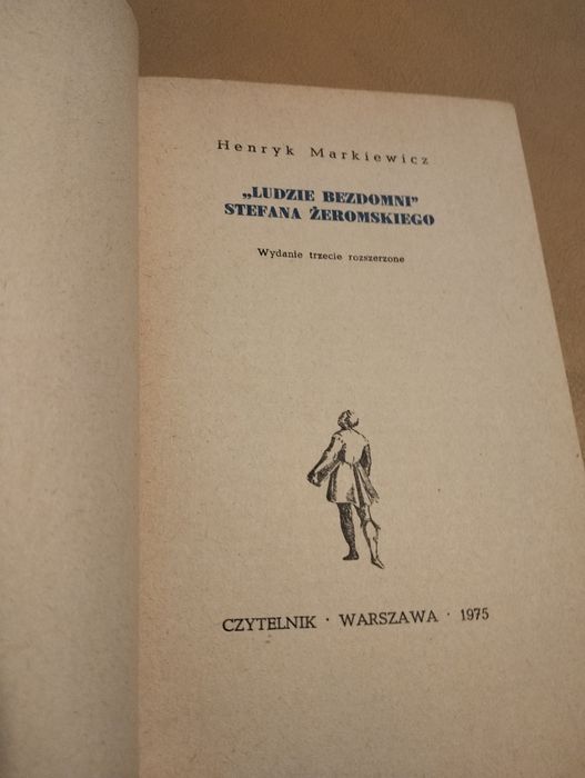 Omówienie książki i S.Zeromskiegoludzie bezdomni