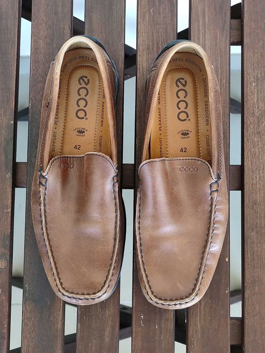Mocassin Pele Ecco 42