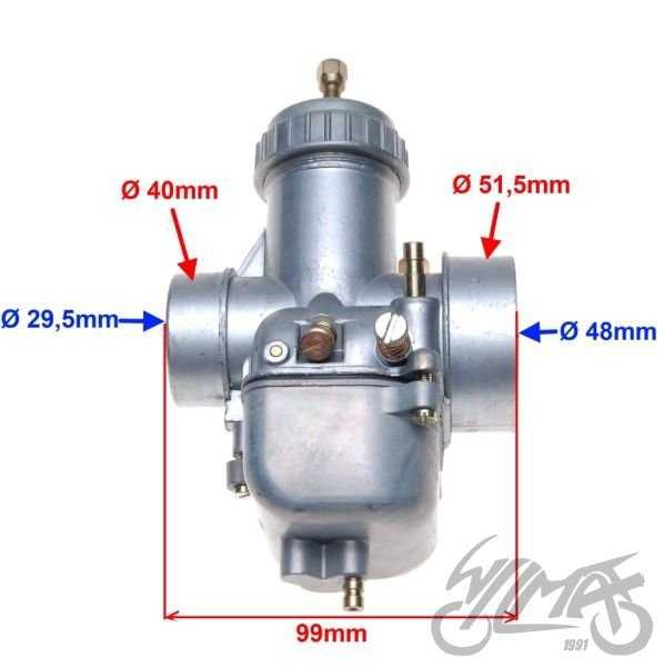 Nowy GAŹNIK MZ250 CN 30N2