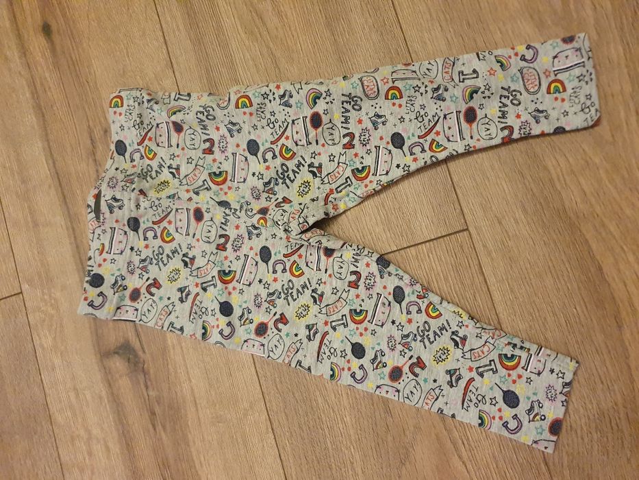 Legginsy dziewczęce marki Primark rozmiar 86