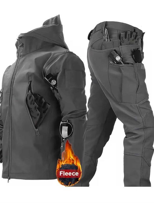 Форма тактична софтшел зимова на флісі, костюм softshell