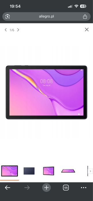 Tablet z etui  polecam