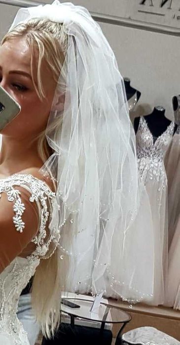 Suknia Ślubna 'Relevance Bridal' - Rozmiar 38 / Kolor Ivory