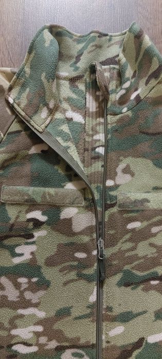 Кофта флісова  з липучками під шеврони