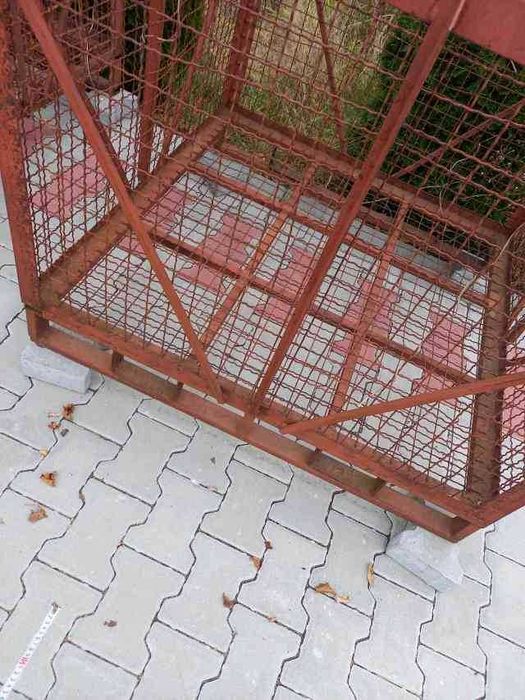 Kosz stalowy paletowy siatkowy - 5 szt