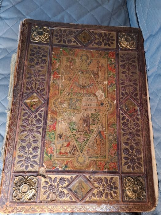 Biblia 1898 rok  piekne wydanie