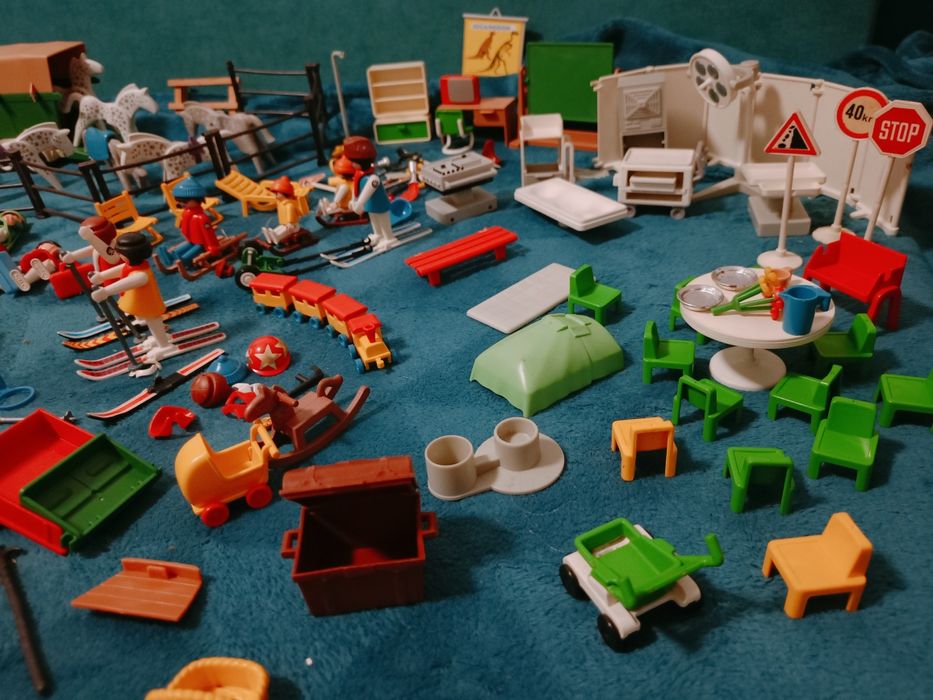 Playmobil dużo ludziki i części dla zbieracza 1974