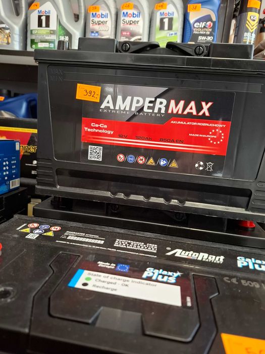 Akumulator rolniczy 6V 190Ah 1000A tel.603x275x233 JENOX