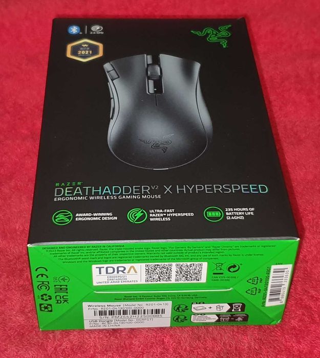 Razer Deathadder V2 X HyperSpeed Wireless/Bluetooth 14000DPI
