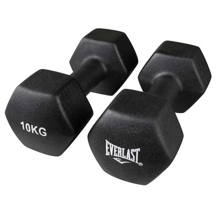 Гантели виниловые Everlast 2шт по 10кг