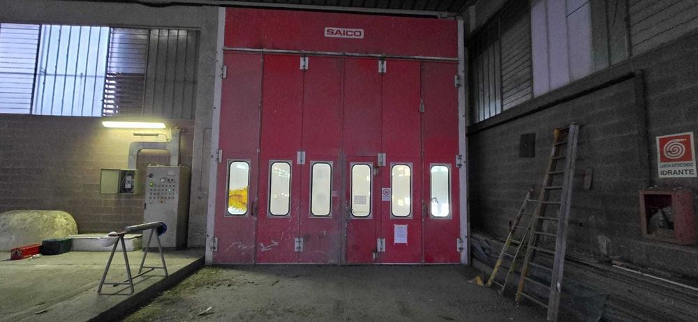 Kabina komora lakiernicza przemysłowa duża 18m