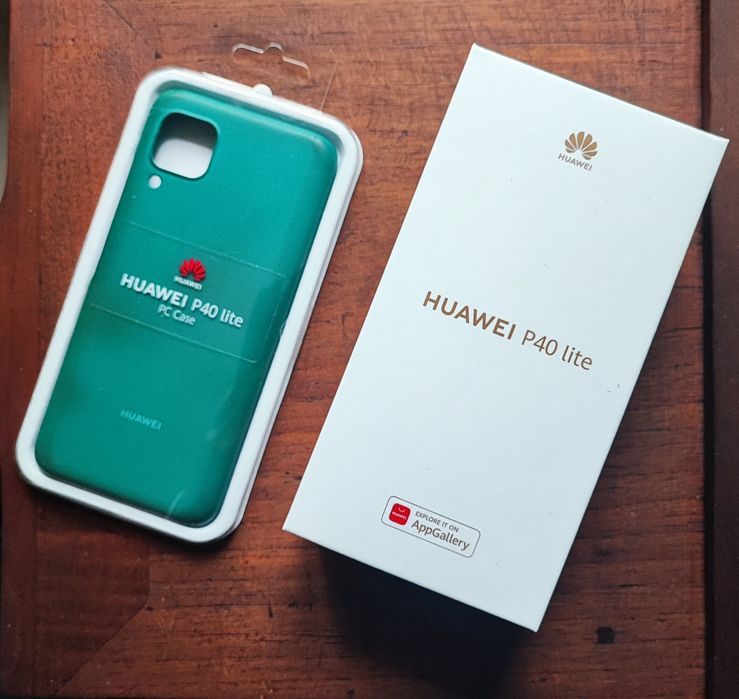 Capa original Huawei P40 Lite Crush Green