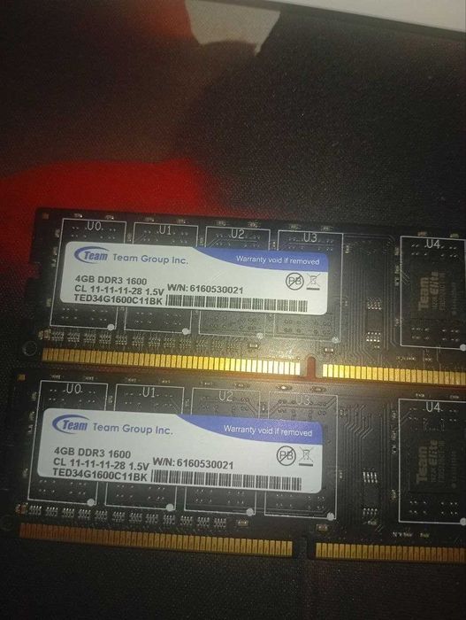 12 ОЗУ DDR3 1600/1333 герц, 2X4 2x2