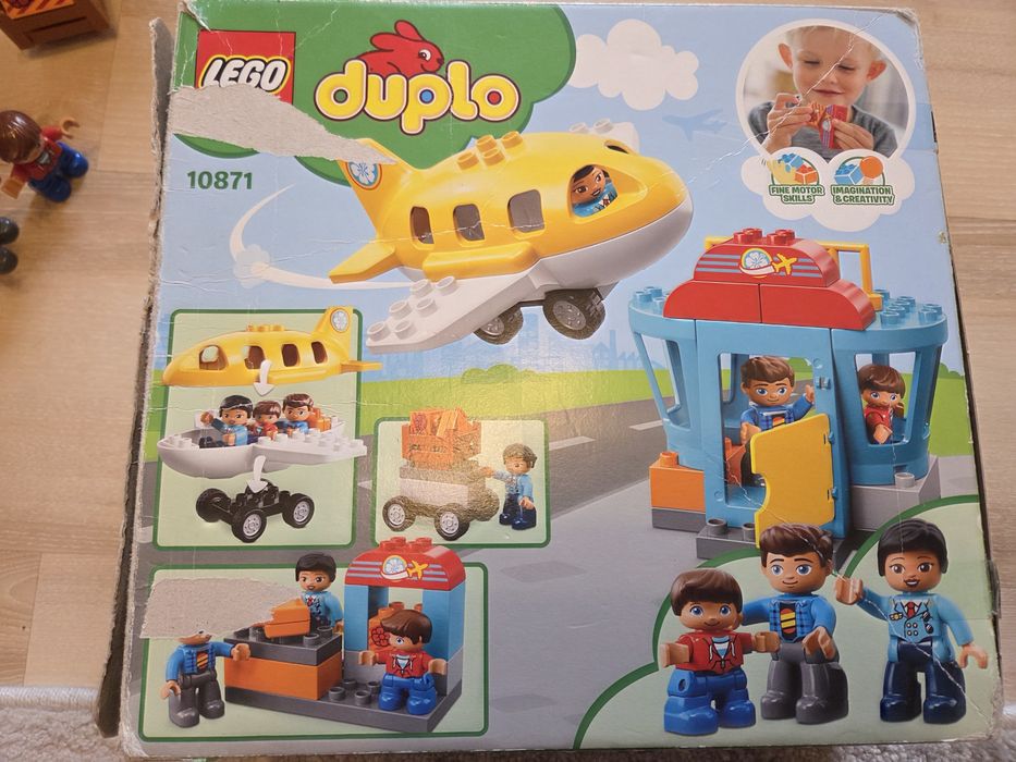 Klocki lego duplo 10871 lotnisko